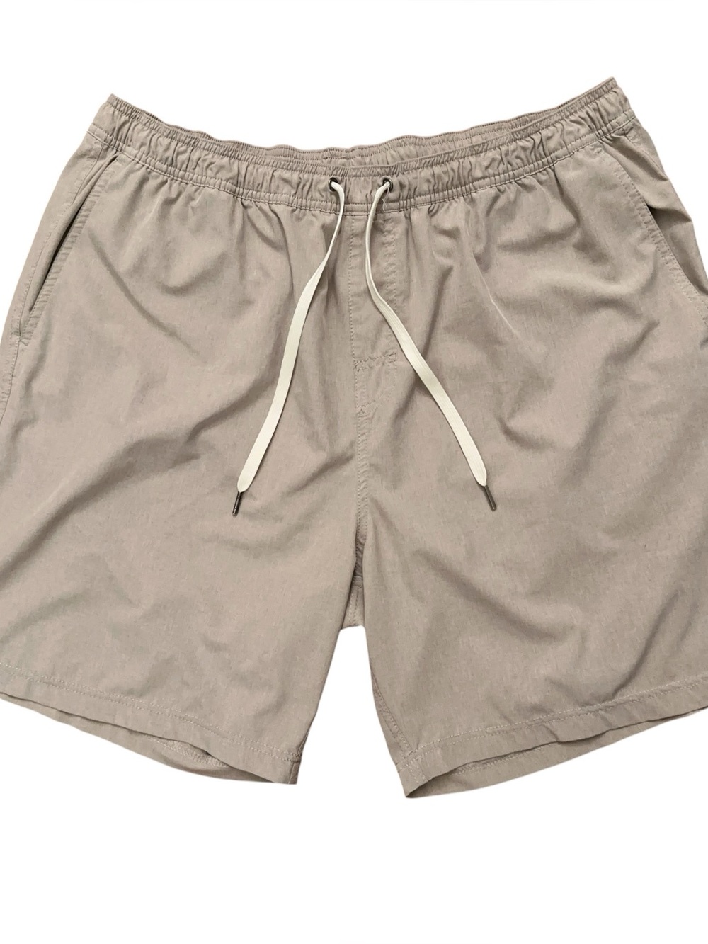Fair Harbor The One Shorts Mens Size 3XL Performance Stretch Drawstring Beige